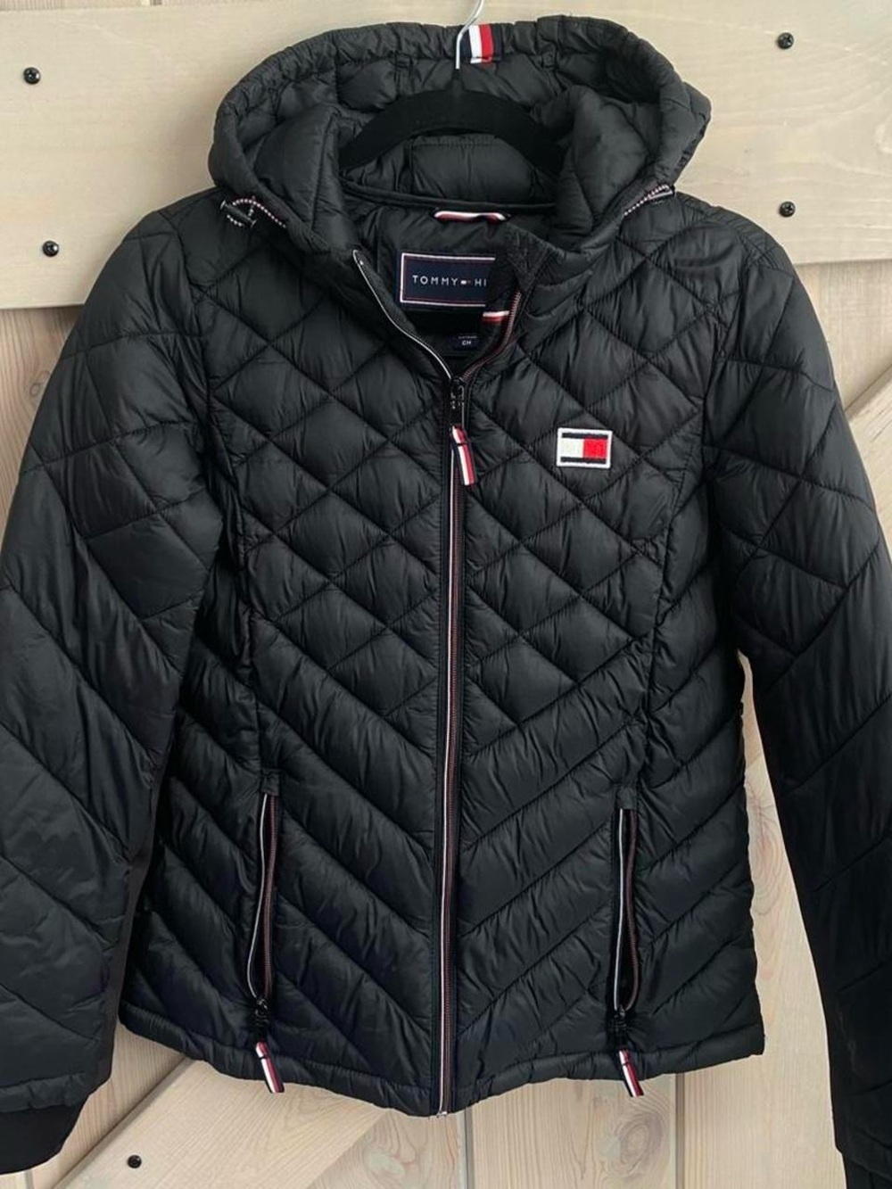 Tommy Hilfiger black puffer jacket
